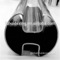 Square Pipe Steel Railing SS304 shape grooved slotted tube Factory